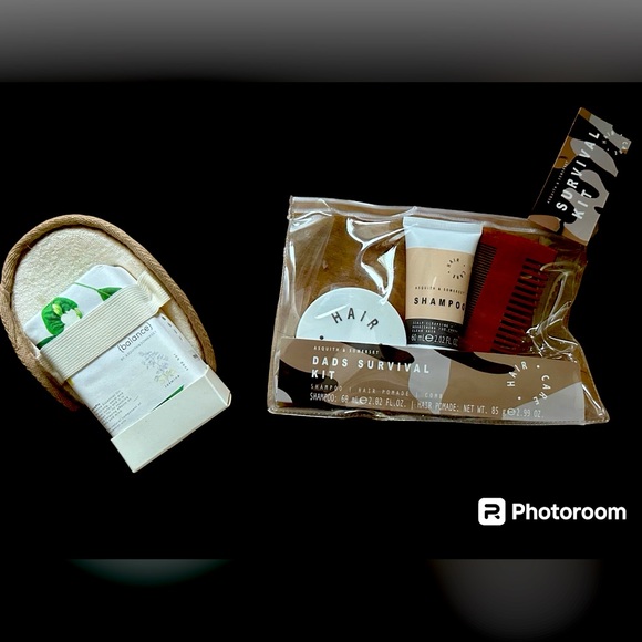 New Dad’s Survival kit & Asquith & Somerset Organic soap and scrub set. - Picture 1 of 6